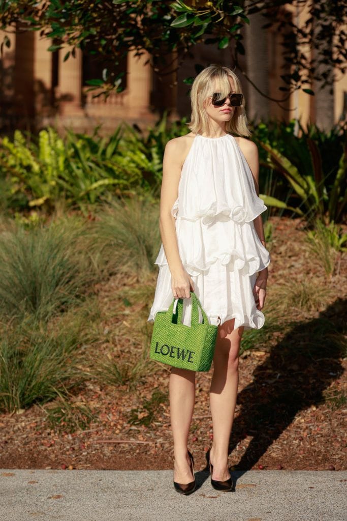 vestido bolso loewe