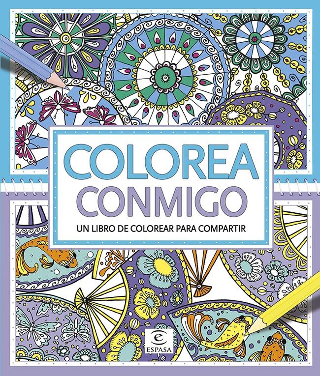 Colorea Conmigo: Un libro de colorear para compartir, VV. AA.