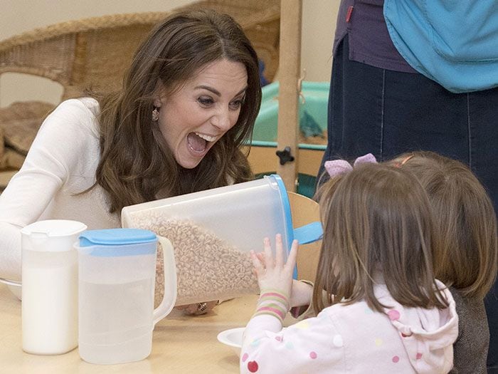 Kate Middleton visita una guardería 