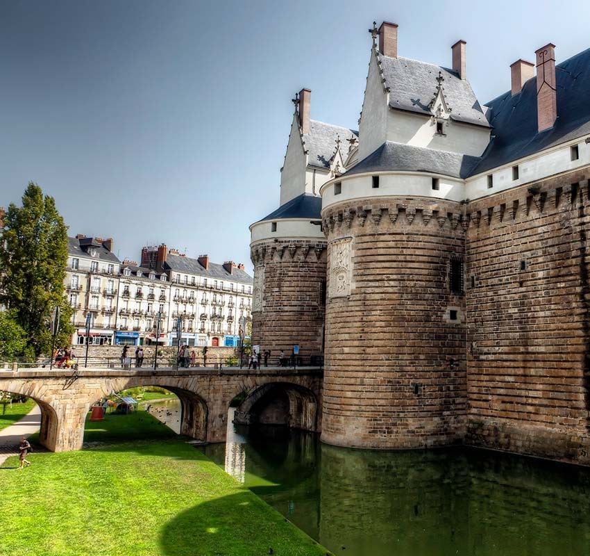 Castillo de los duques de Bretaña en Nantes