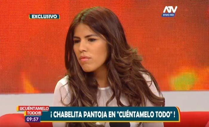 Isa Pantoja en la televisión peruana