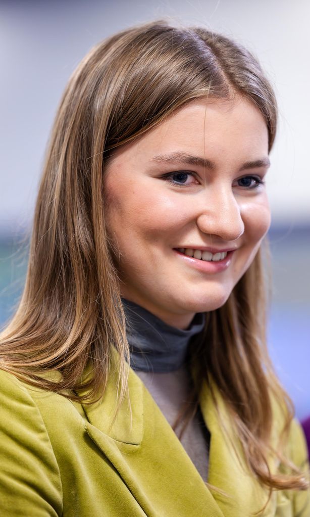 Her Royal Highness Princess Elisabeth Of Belgium, Duchess of Brabant, Visits The Princess Elisabeth Children\'s Hospital in Ghent