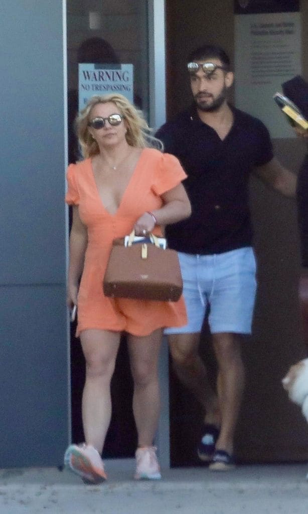 Britney Spears y Sam Asghari