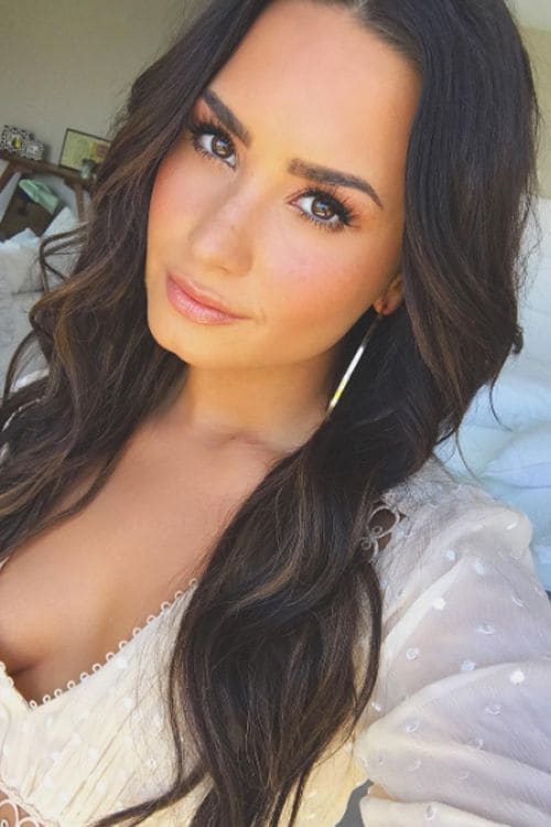 el secreto de la mirada de Demi Lovato