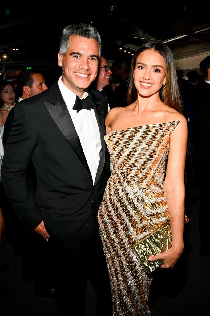 Cash Warren y Jessica Alba