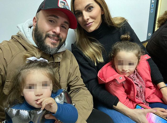 Kiko Rivera e Irene Rosales con sus hijas