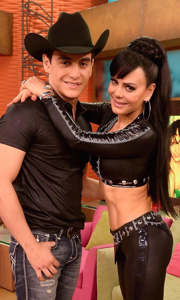 Maribel Guardia y su hijo Julián Figueroa