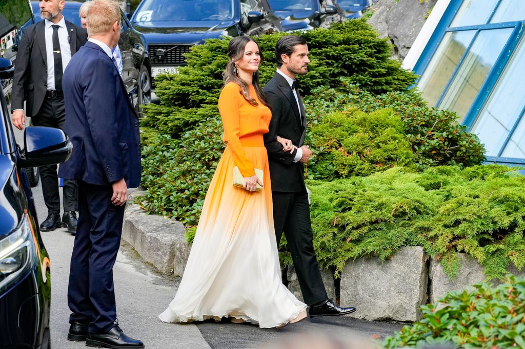 Carlos Felipe y Sofia de Suecia en la boda de Marta Luisa de Noruega