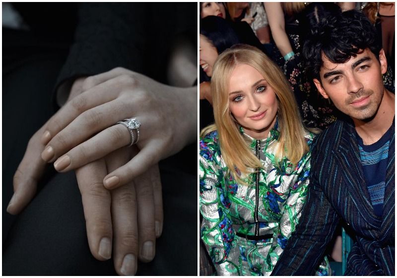 Joe Jonas Sophie Turner anillo compromiso