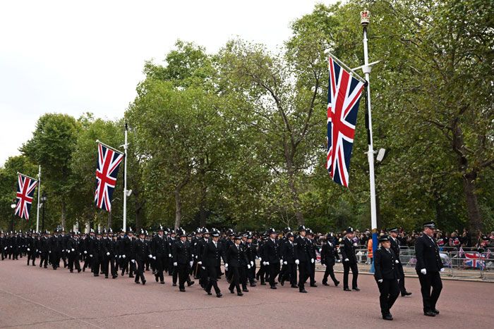 Londres amanece para el funeral de la reina Isabel