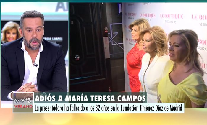 Kike Calleja cuenta cómo se encuentran Terelu y Carmen tras el fallecimiento de su madre