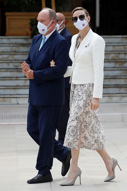 Charlene y Alberto de Mónaco