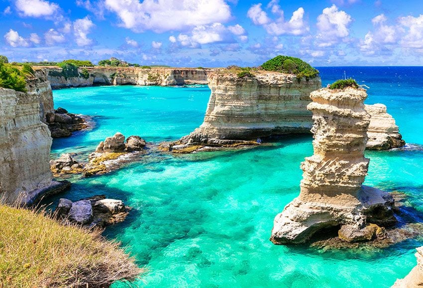 Torre di St Andrea, Puglia, Italia