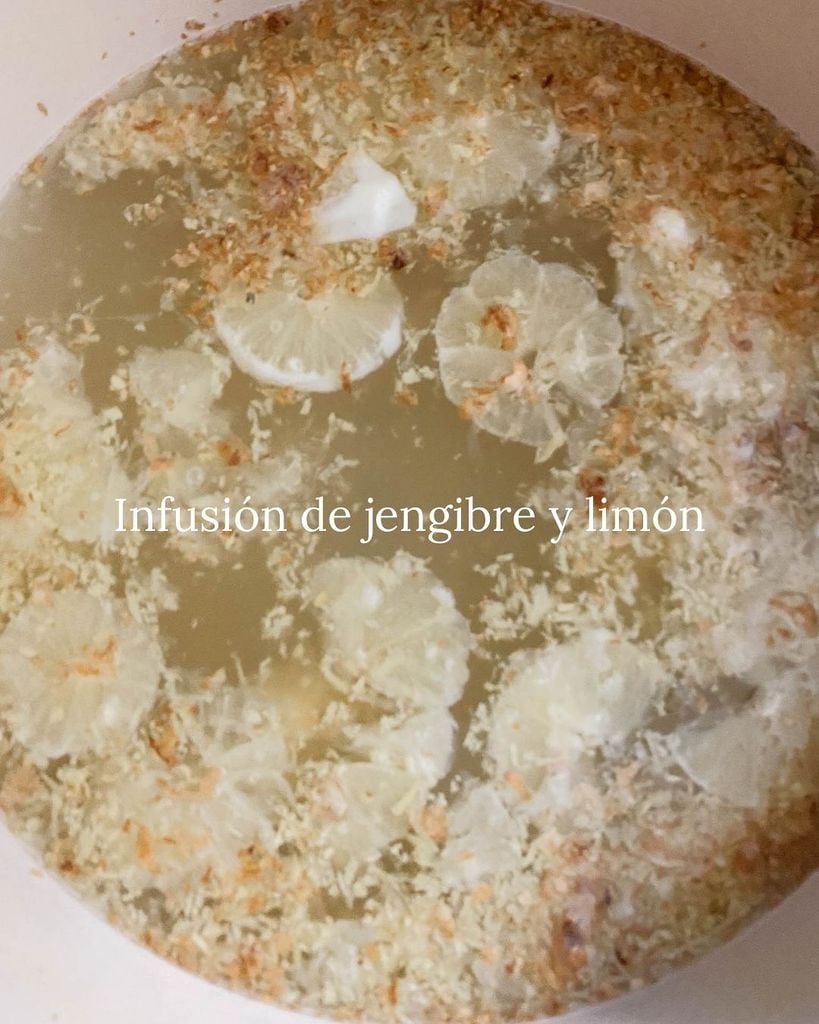 La infusión con jengibre y limón de Ariadne Artiles