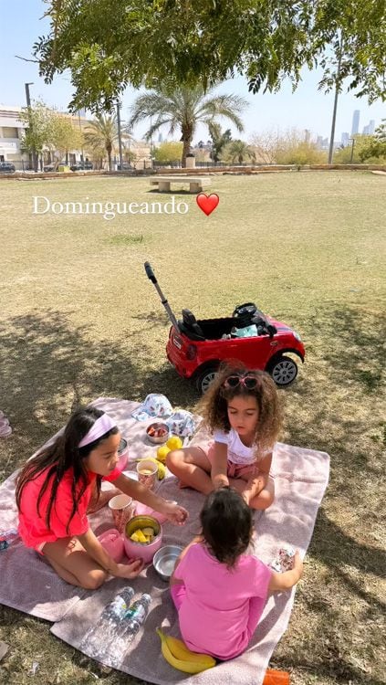 Eva, Alana Martina y Bella Esmeralda