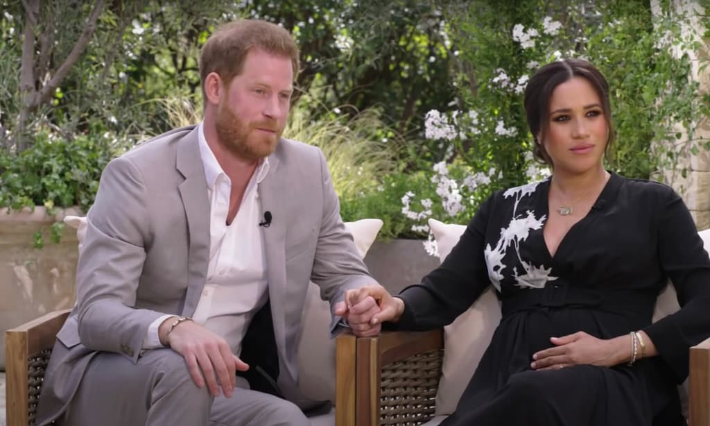 prince harry tells oprah it has been unbelievably tough for him and meghan markle