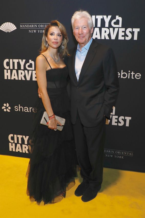 Richard Gere y Alejandra Silva en Nueva York