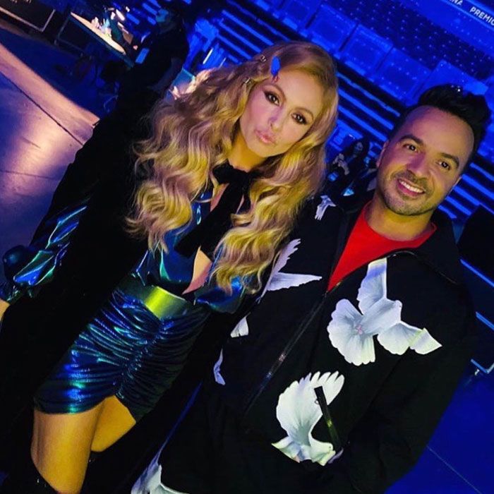 Paulina Rubio y Luis Fonsi