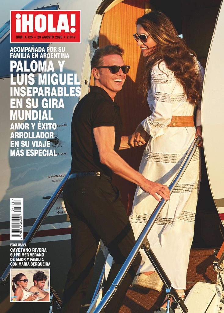 HO4161 LUIS MIGUEL y Paloma Cuevas portadas de HOLA