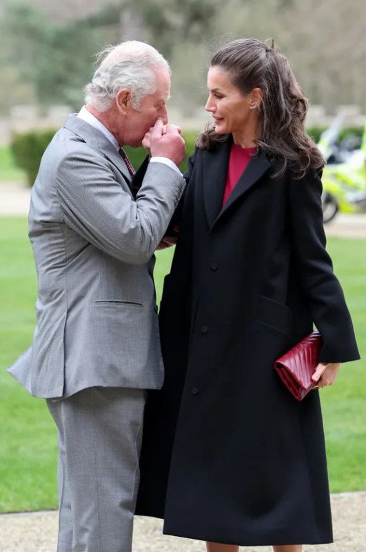 Carlos III y la reina Letizia en un acto conjunto en Reino Unido