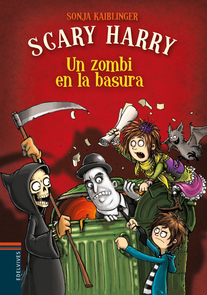 Libro Scary Harry. Un zombi en la basura