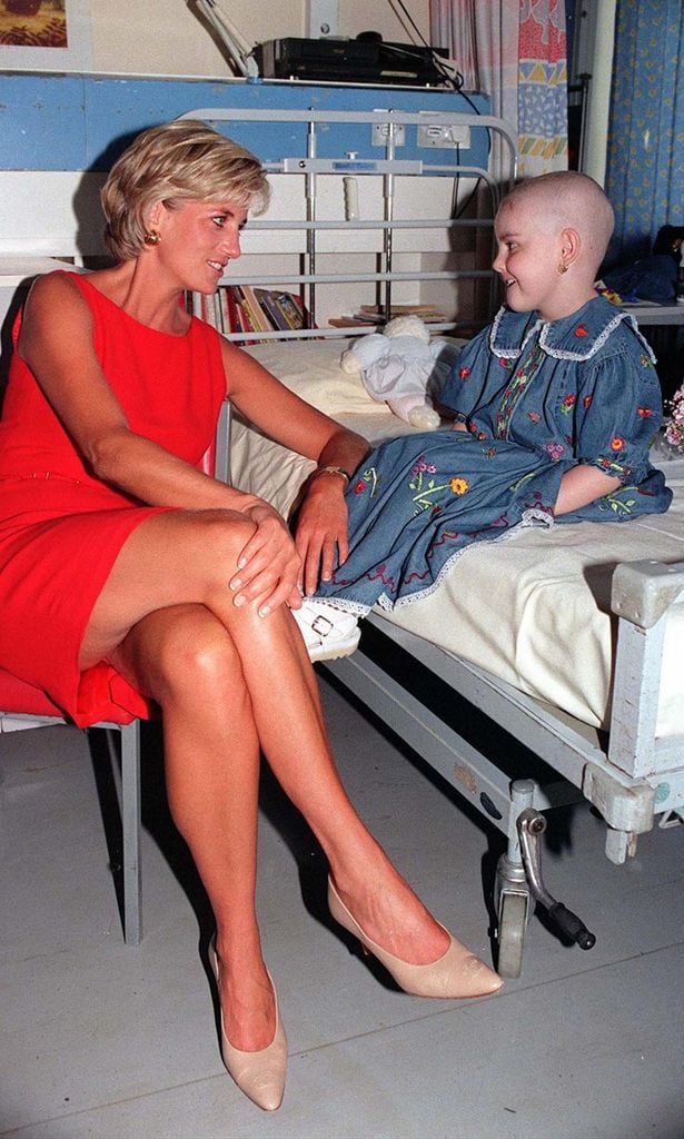 Princess Diana Hospital Visit