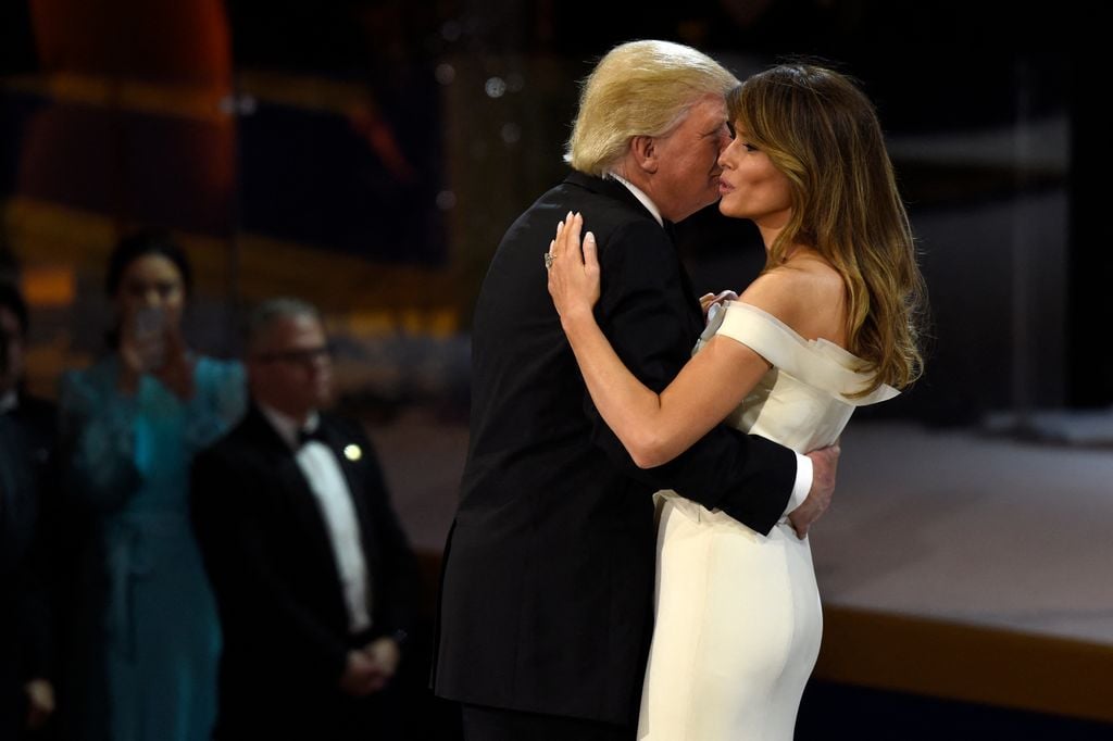 Melania y Donald Trump. 2017