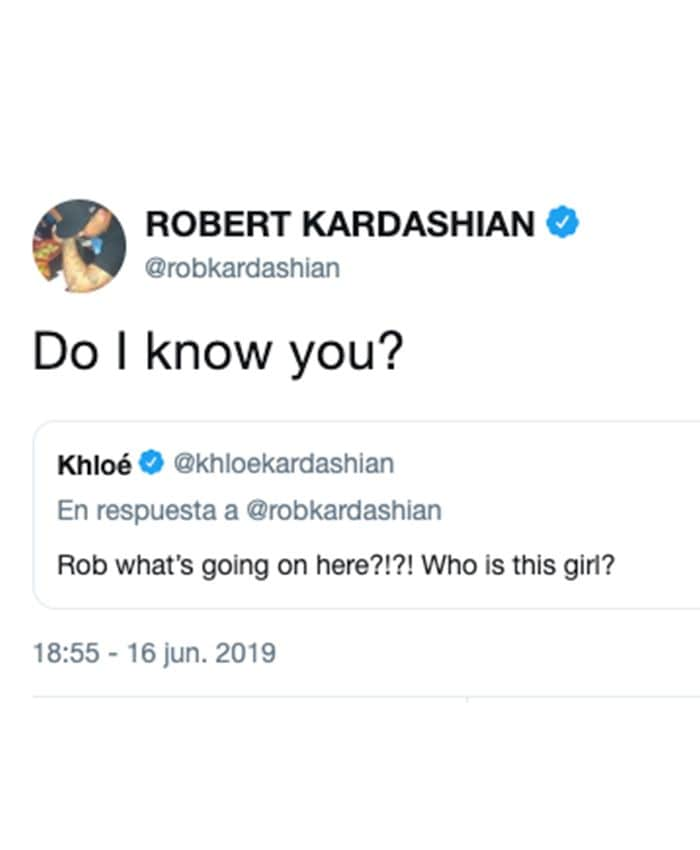 Rob Kardashian y Khloé Kardashian