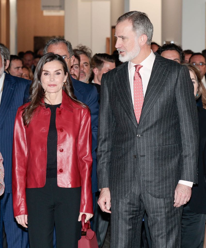 El Rey Felipe VI y la reina Letizia en ARCO 2025