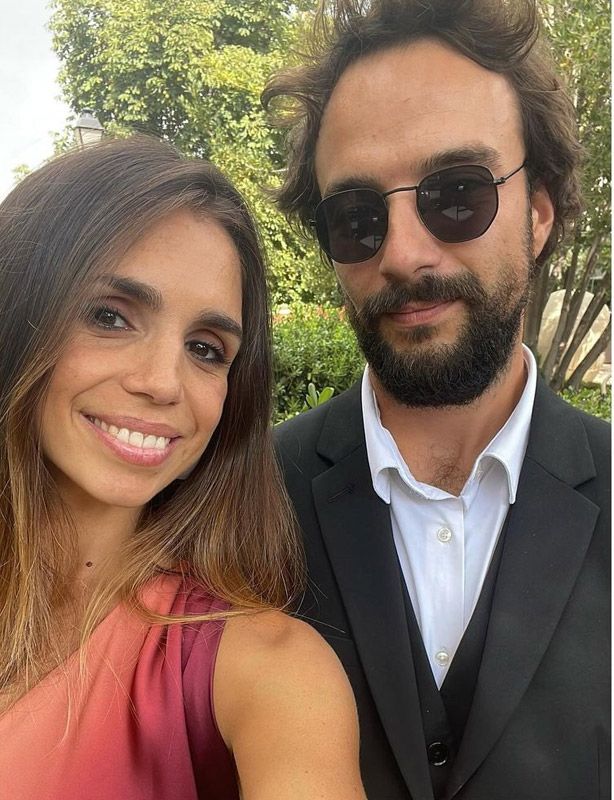 Elena Furiase con su marido, Gonzalo Sierra