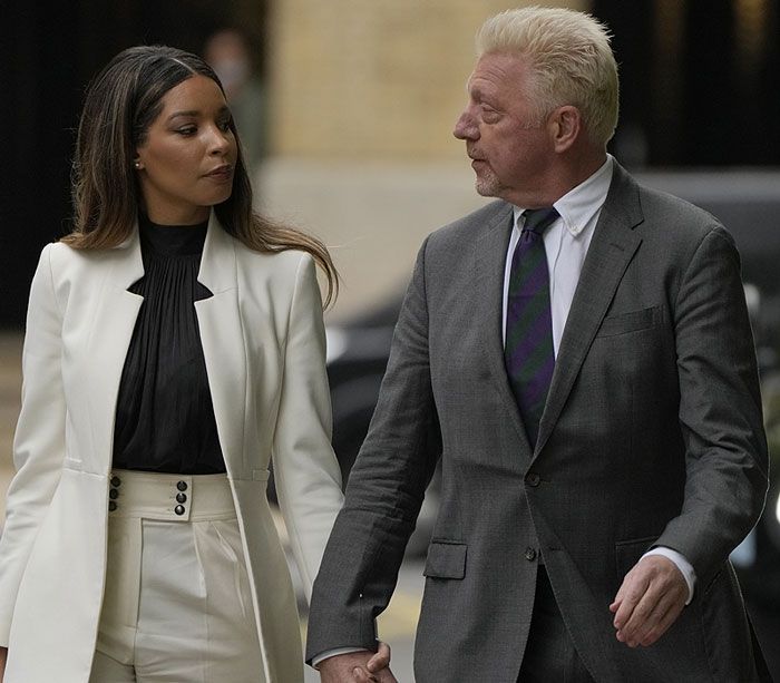 Imagen de Boris Becker y su novia Lilian de Carvalho