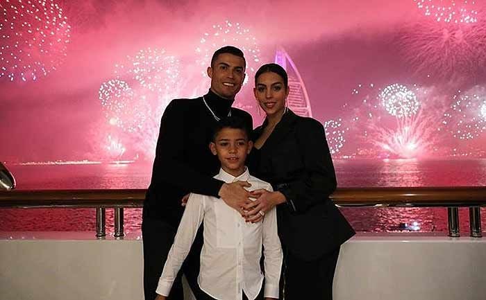 Cristiano Ronaldo y su hijo, unos jugadores de altos vuelos