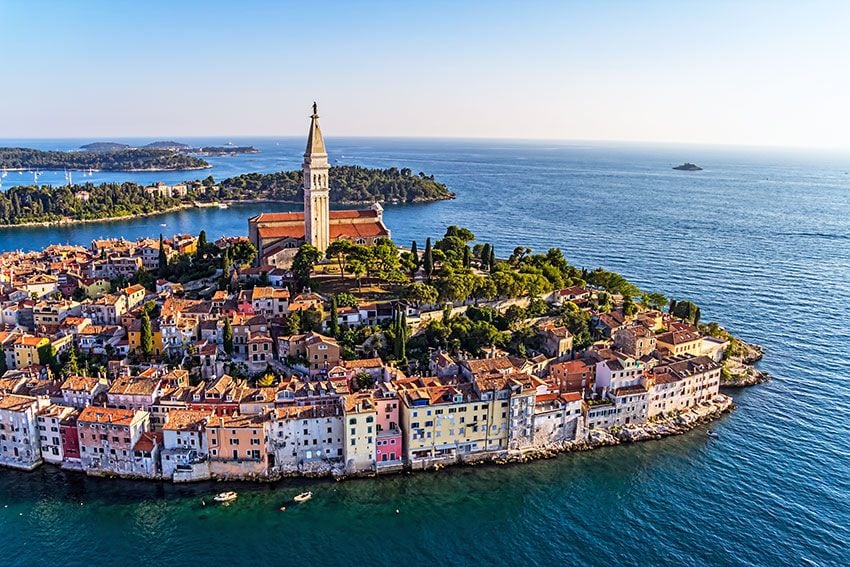 Croacia pueblos istria ROVINJ