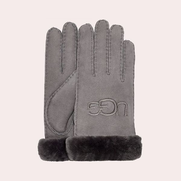 guantes ugg gris