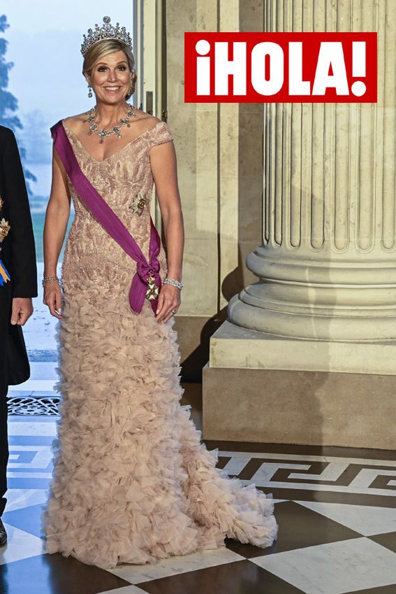 La reina Máxima de Holanda se inspira en un vestido de gala de Penélope Cruz