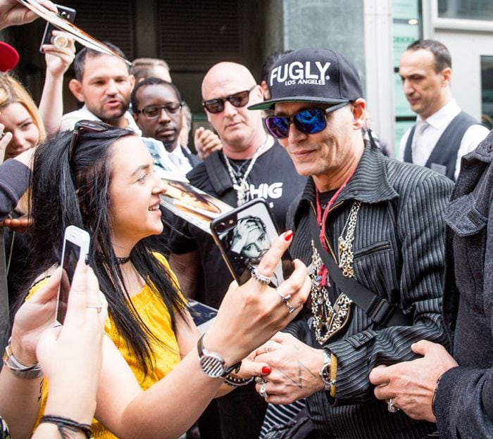 Johnny Depp y su desmejorardo aspecto preocupa a sus fans