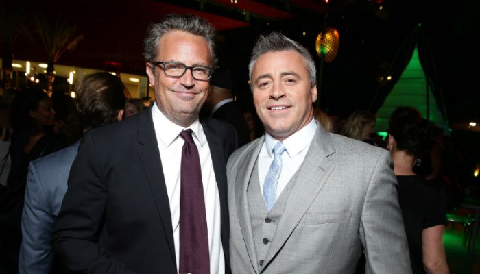 Matthew Perry y Matt LeBlanc 