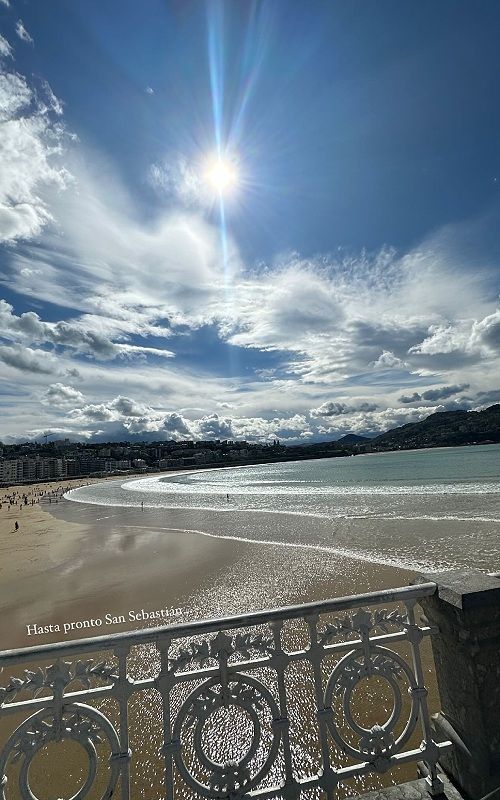 Playa de la Concha de San Sebastián 