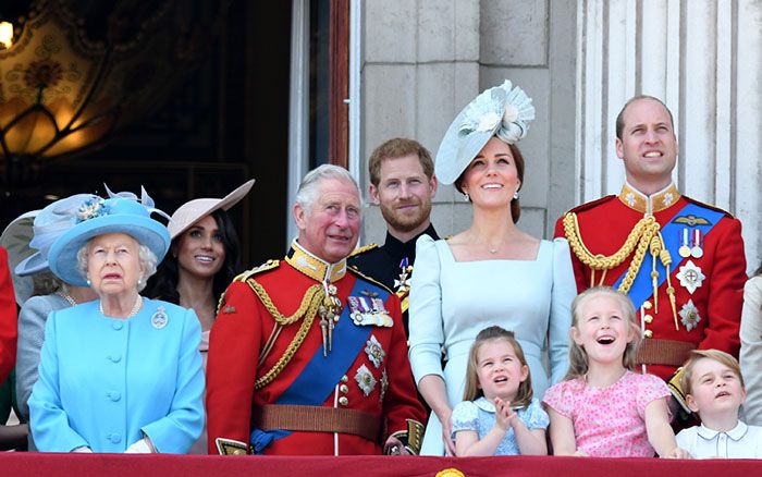 Familia Real Británica en los actos del Jubileo 