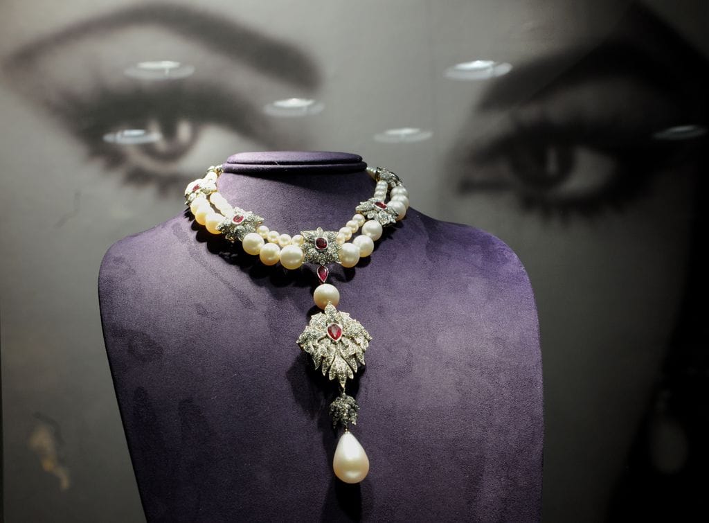 "La Peregrina", collar de Cartier