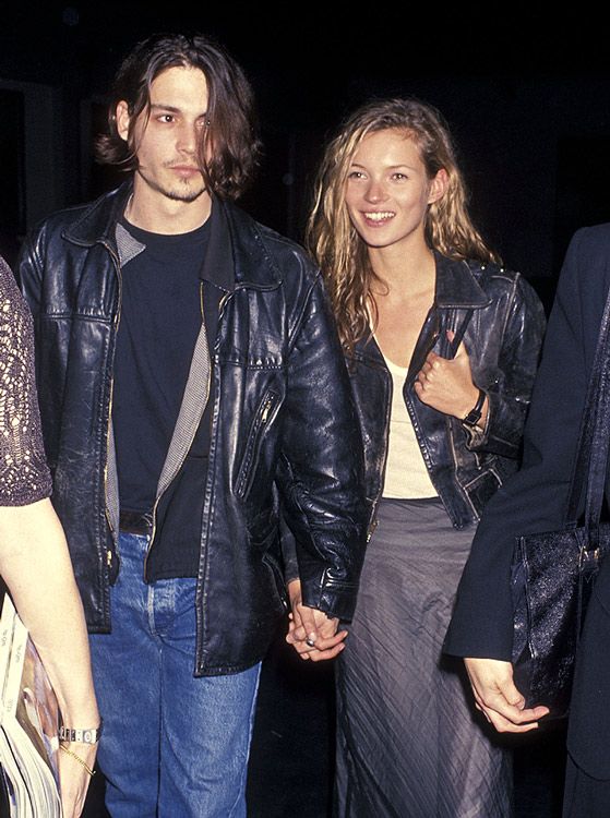 Kate Moss y Johnny Depp