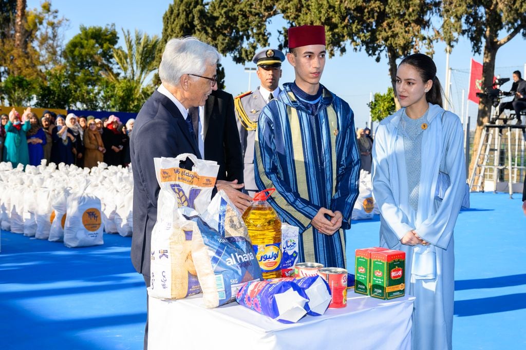 El príncipe heredero Moulay El Hassan y SAR la princesa Lalla Khadija lanzan la operación “Ramadan 1446”