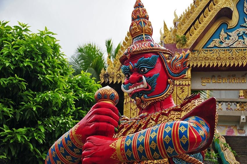 Templo en Phuket, Tailanida