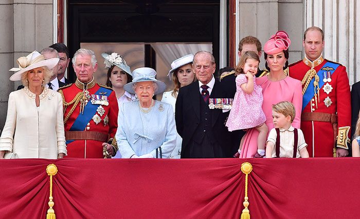 Trooping the colour en 2017