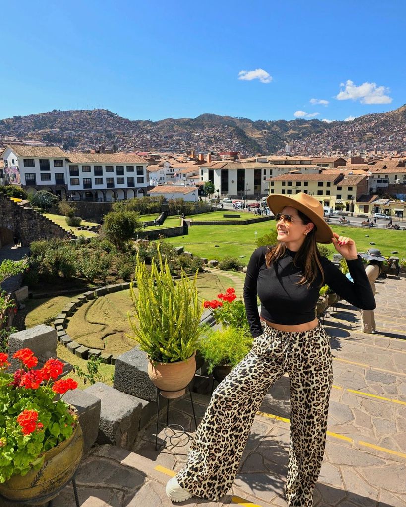 Carmen Villalobos celebra su cumpleaños desde Cusco, Perú