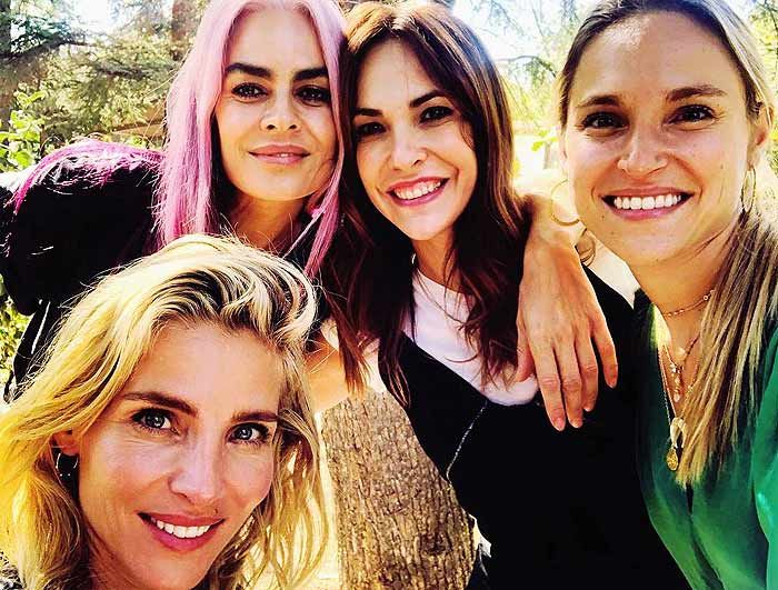 Trabajo, amigos y buena comida, así ha sido la intensa semana en España de Elsa Pataky