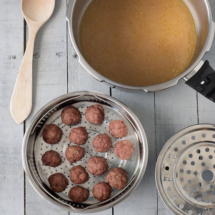 Receta de albóndigas en olla rápida