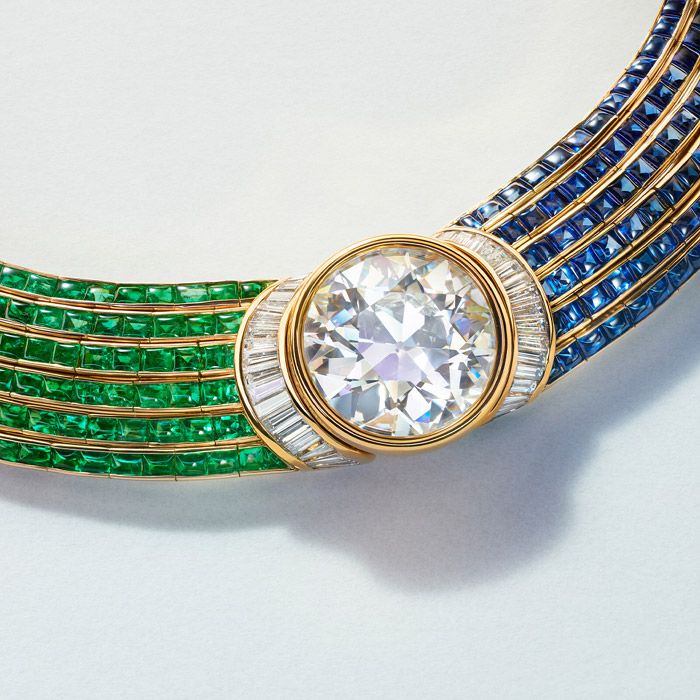 Collar de diamantes Bulgari