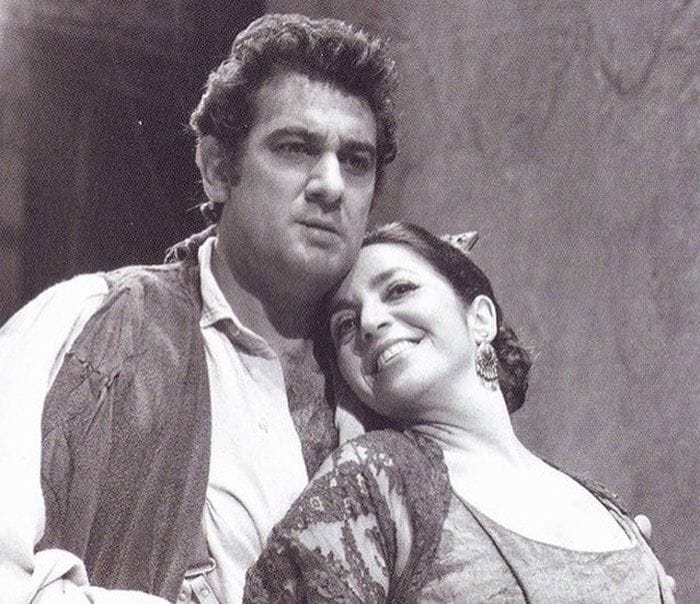 Teresa Berganza y Plácido Domingo