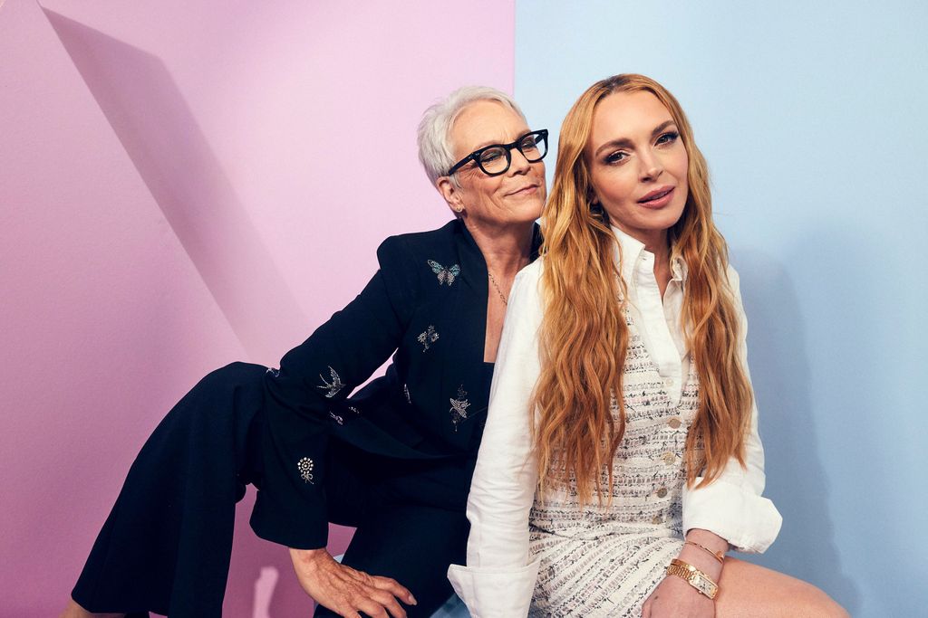 Lindsay Lohan fue la encargada de entregarle el reconocimiento como Leyenda de Disney a la actriz Jamie Lee Curtis